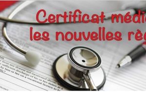 Le certificat médical évolue